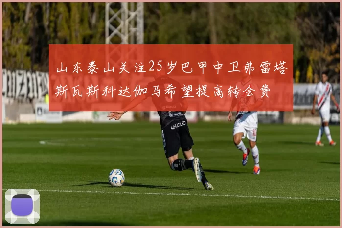 山东泰山关注25岁巴甲中卫弗雷塔斯瓦斯科达伽马希望提高转会费